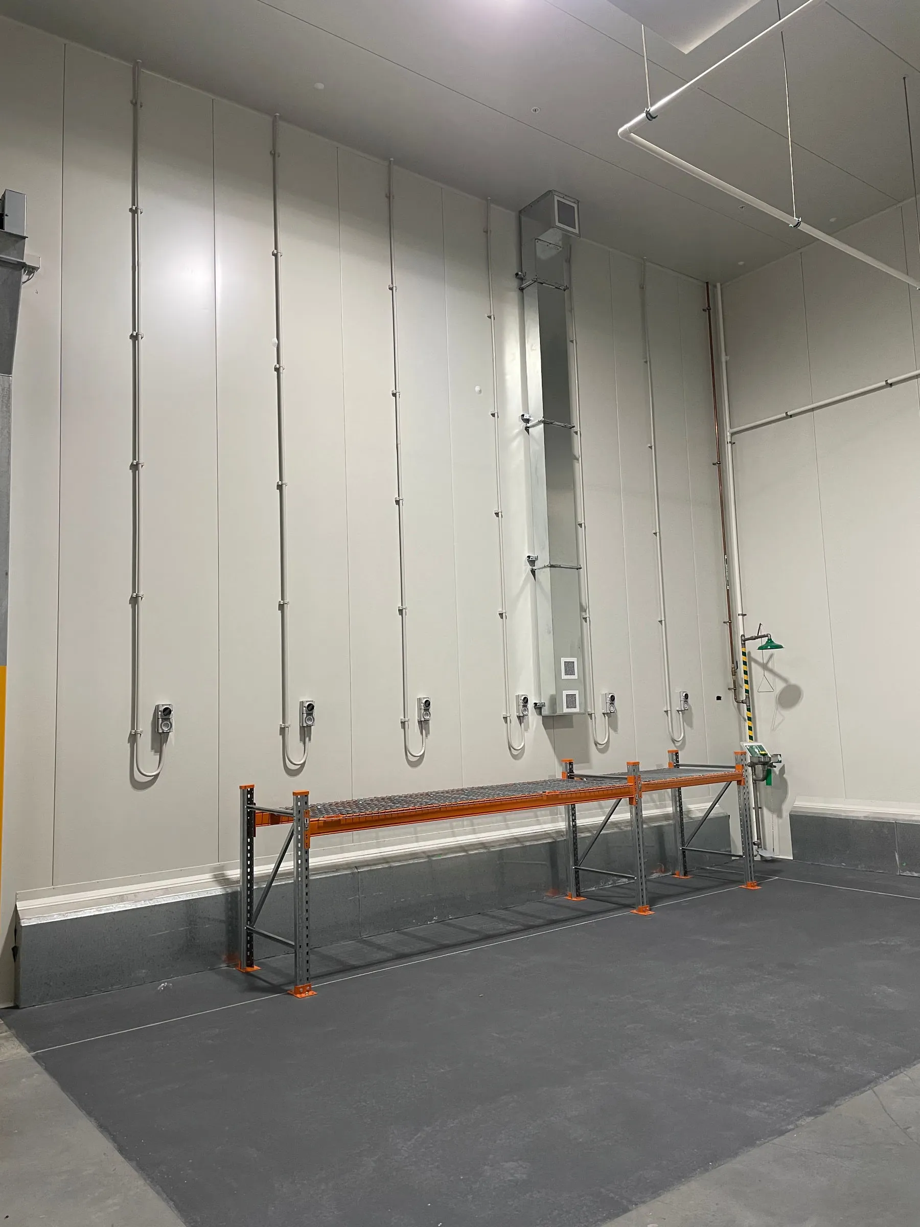 Backup power system and electrical distribution at Bidfood cold storage facility Perth