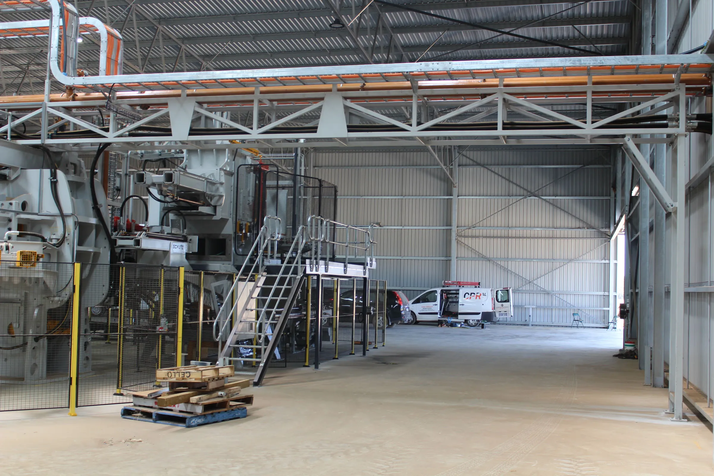 Industrial electrical installation hay processing Western Australia