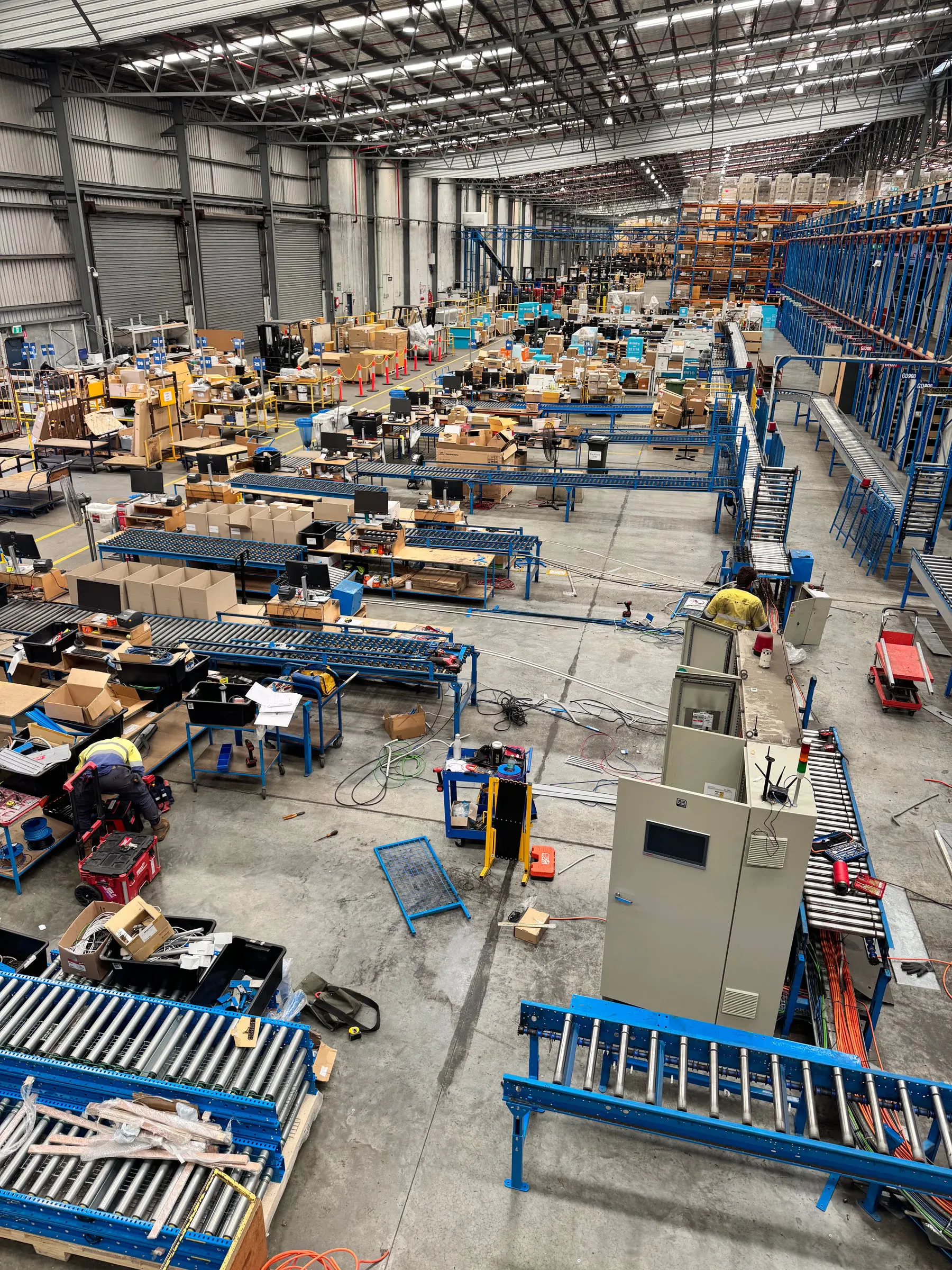 Conveyor SCADA system controls upgrade automation Perth facility