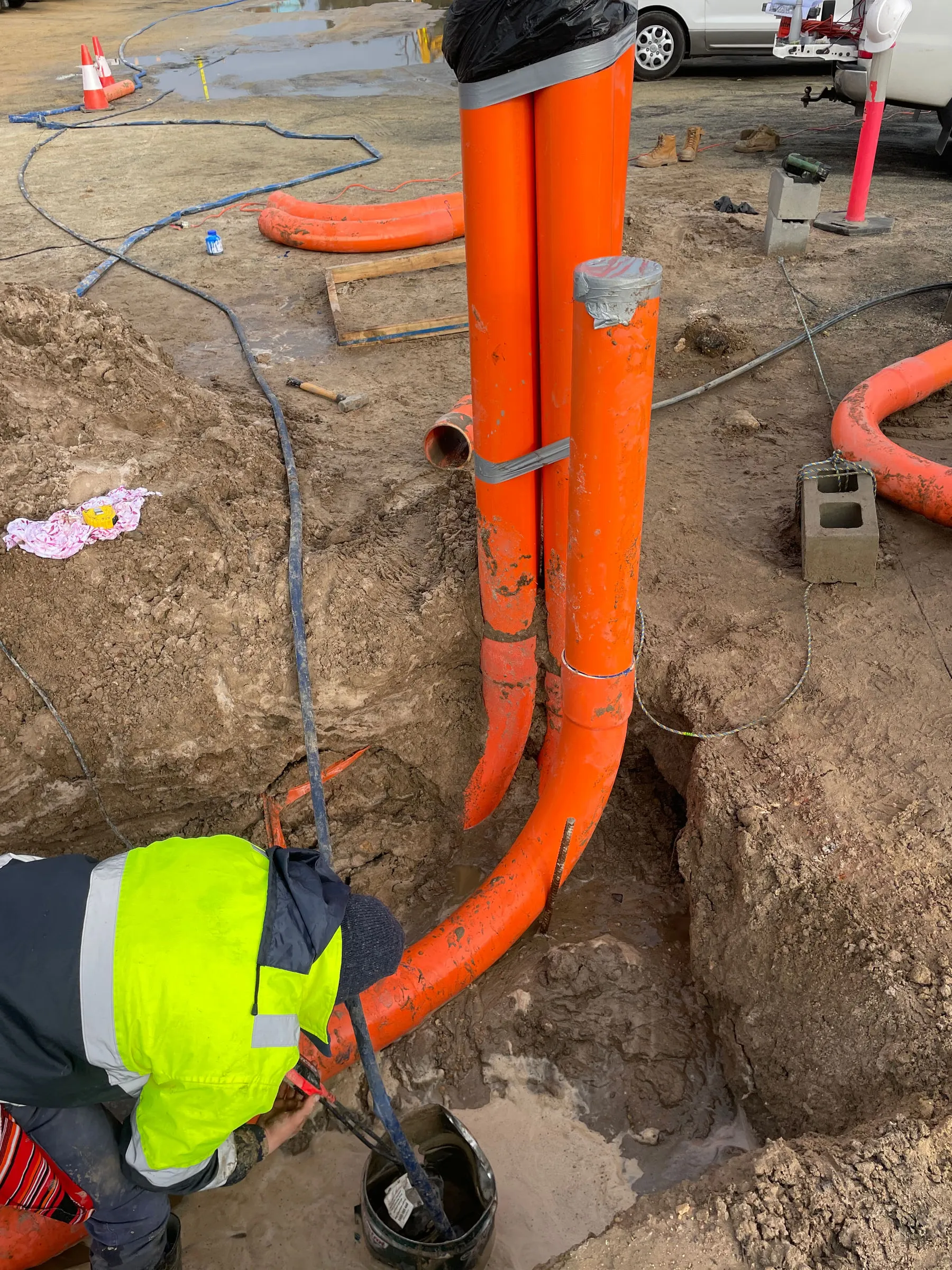 V&V Walsh Bunbury cold storage HV electrical work Western Australia