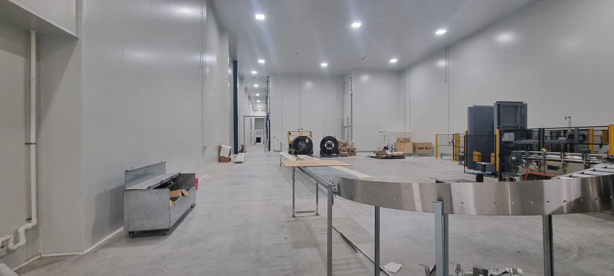 CPR Electrical cold storage extension complete project V&V Walsh WA