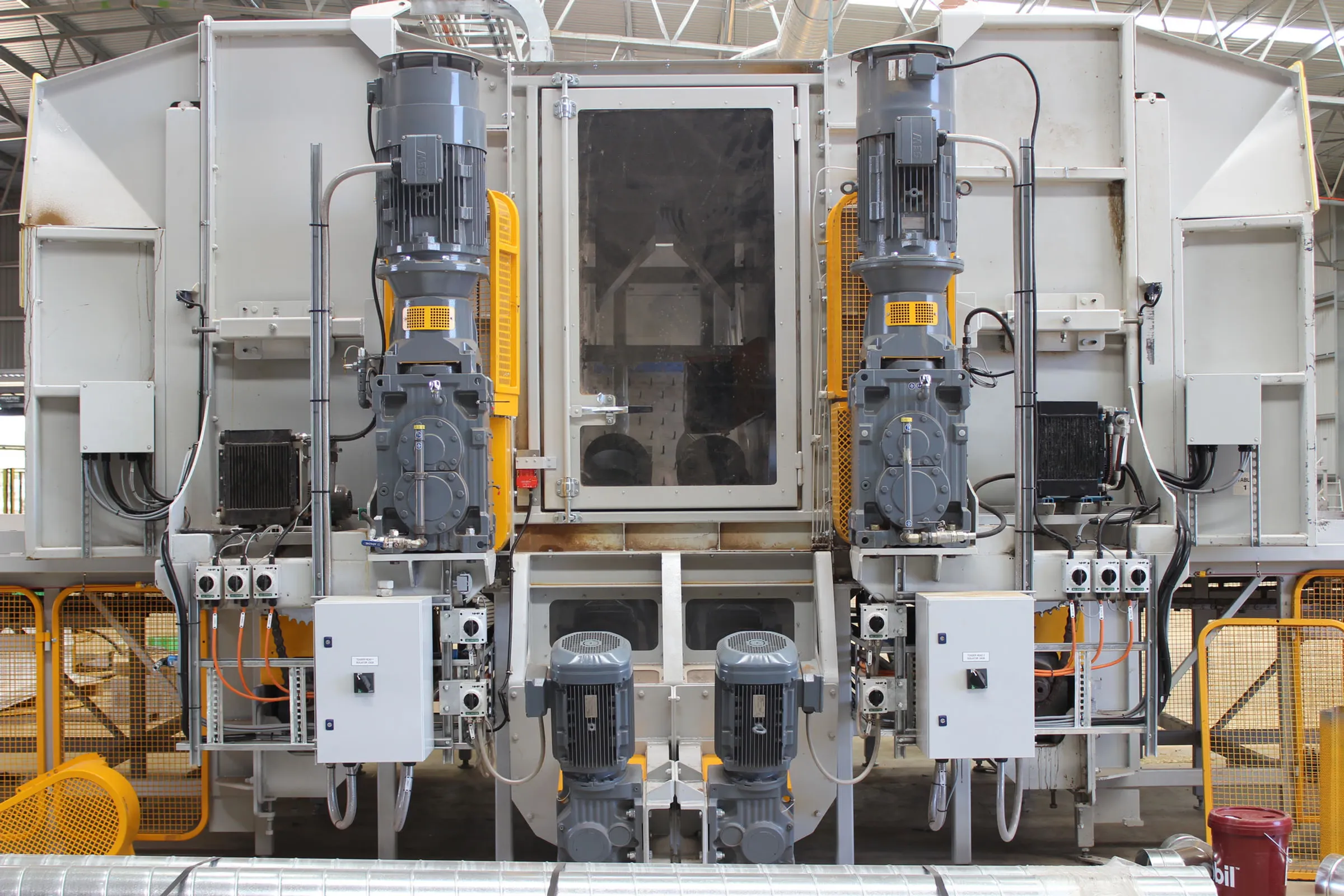 Hay processing facility electrical wiring Perth Western Australia