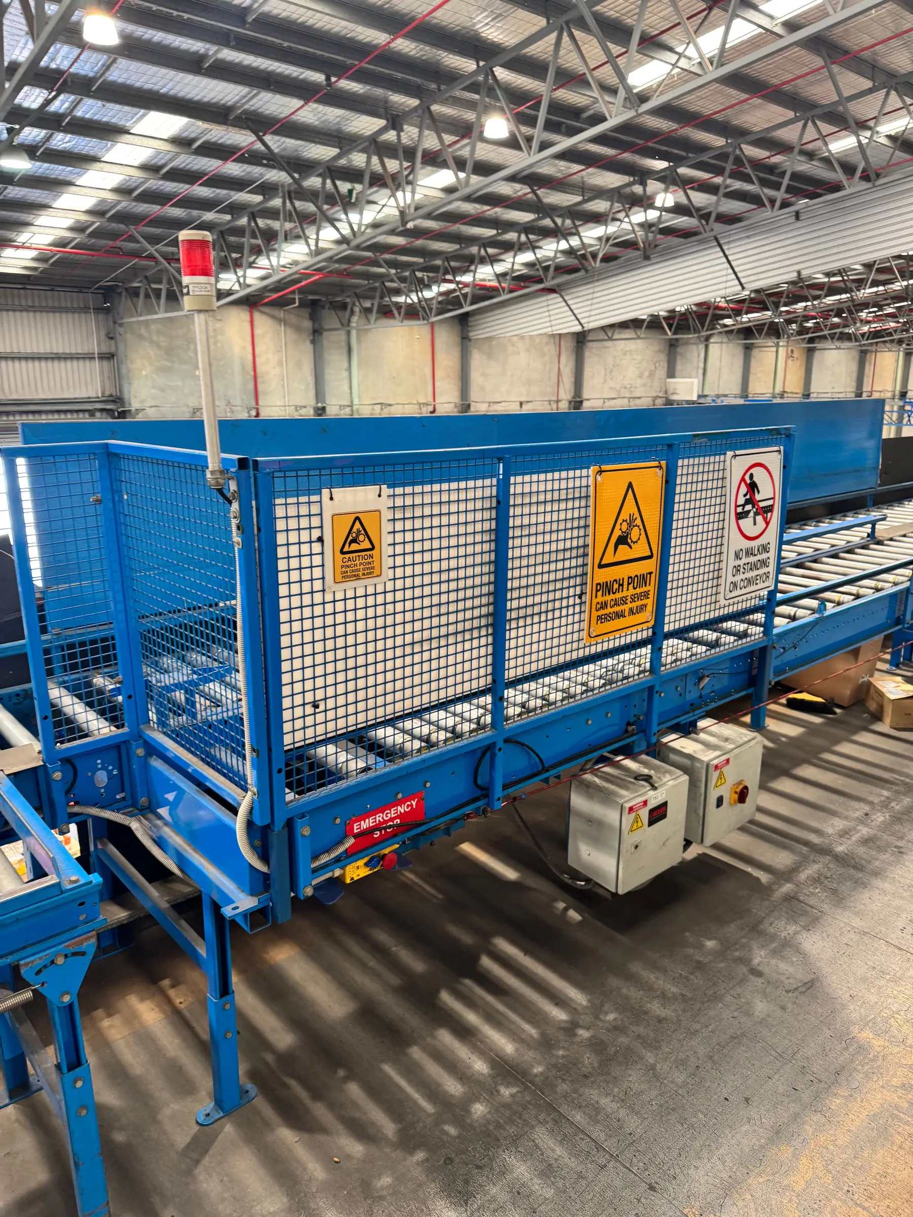 SCADA system implementation conveyor equipment upgrade Western Australia