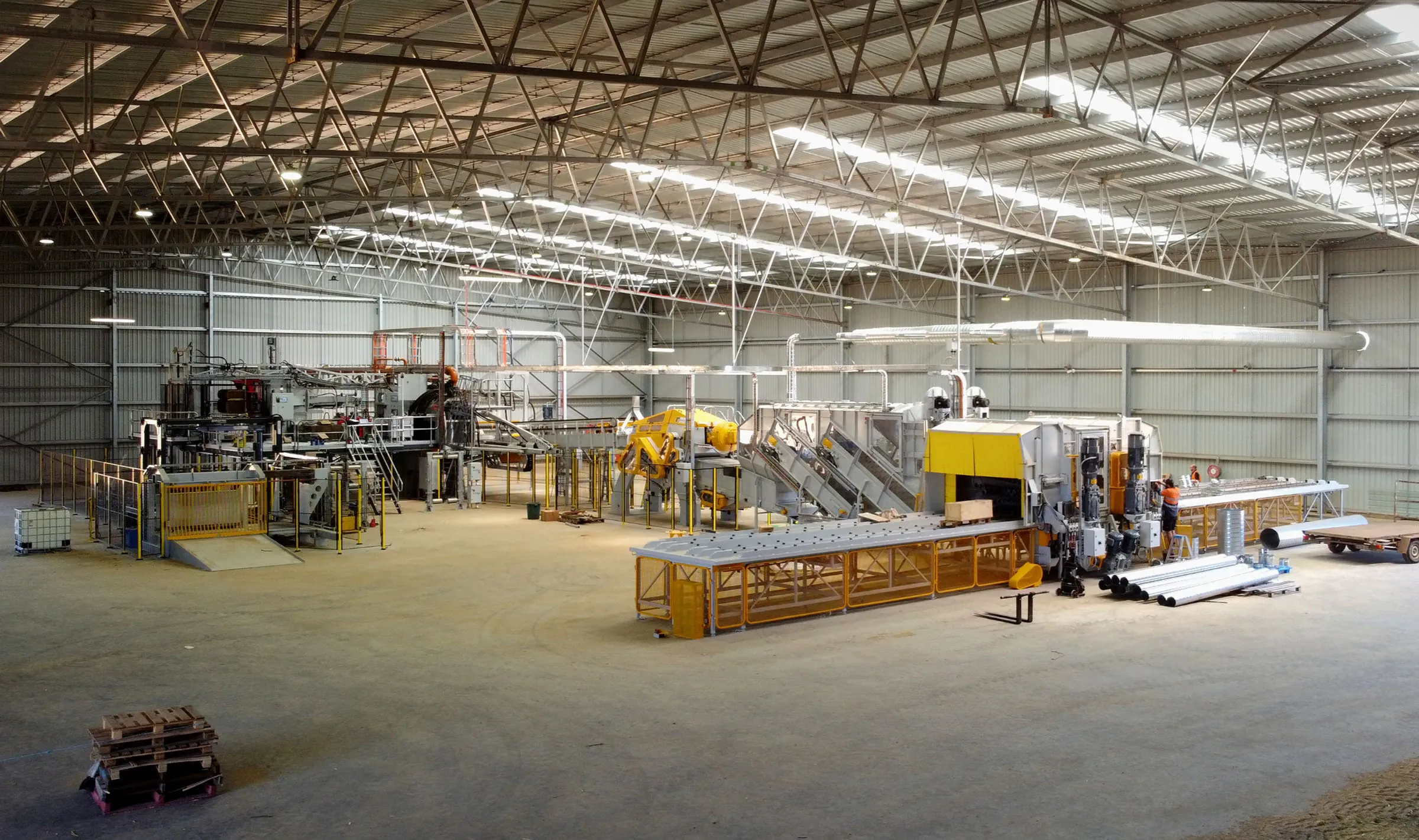 Process plant electrical installation and commissioning for Al Dahra hay processing facility in Wannamal, Western Australia