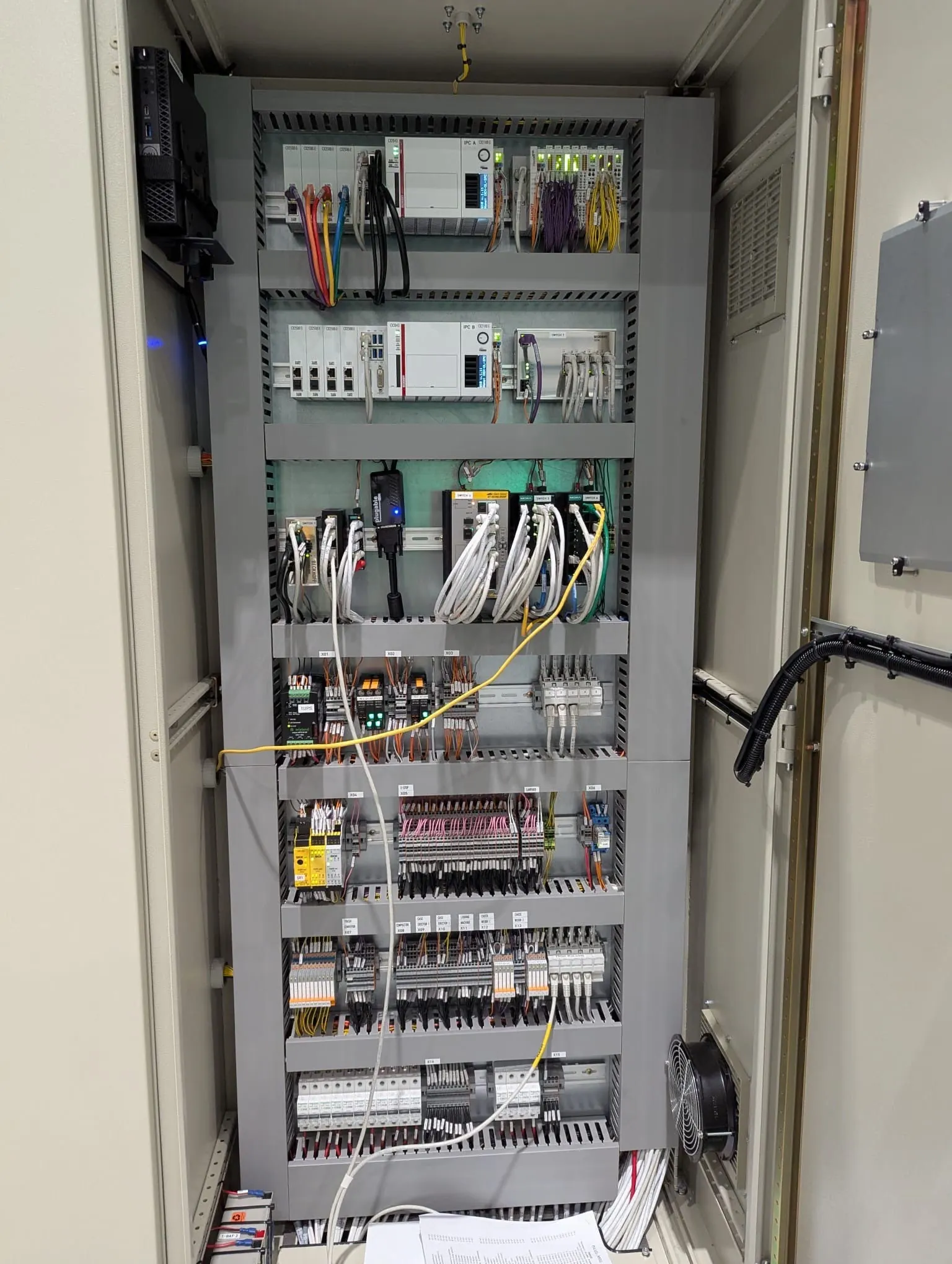 Advanced PLC controls system conveyor automation Perth Western Australia