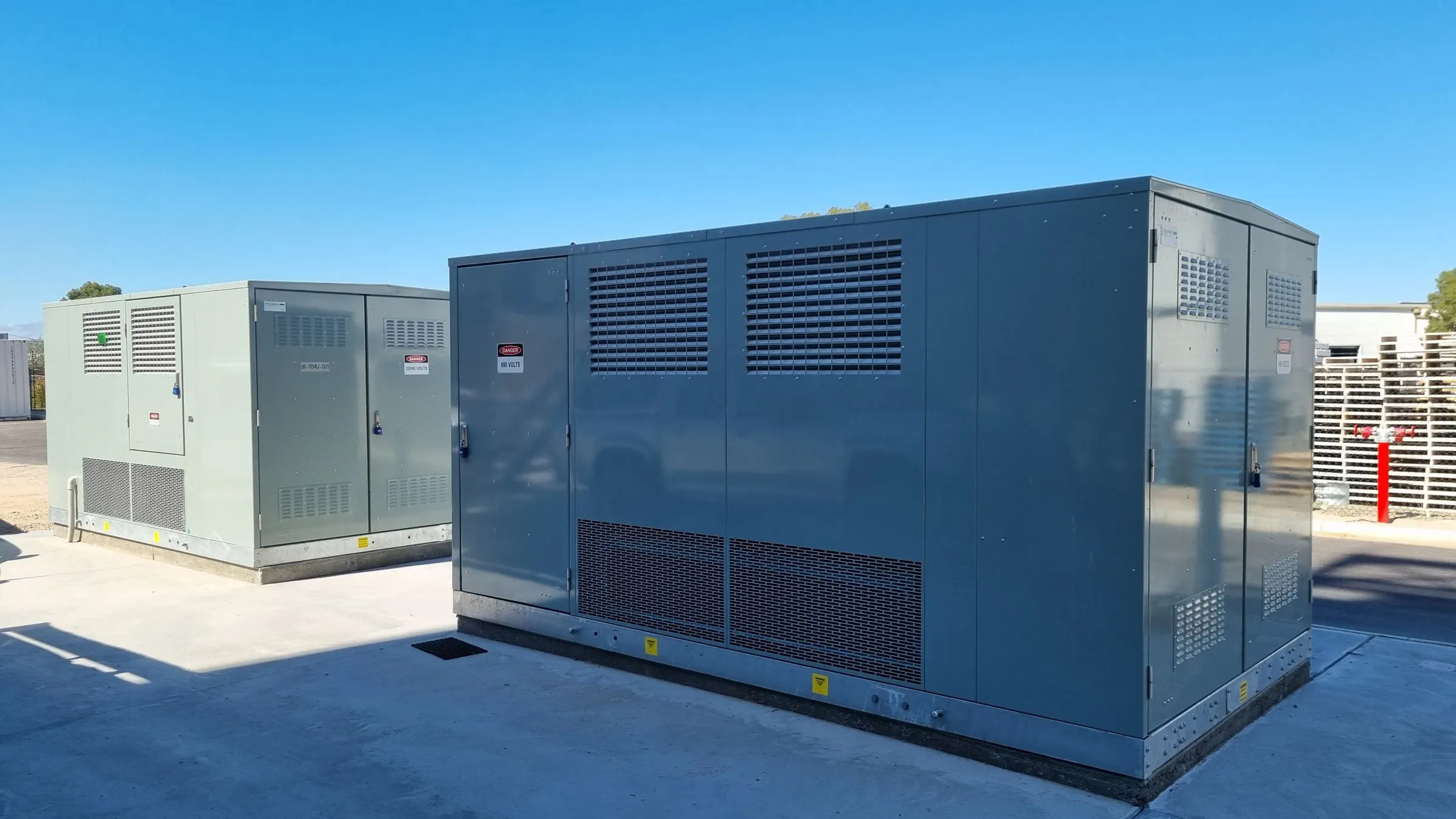 PLC control system and automation panel for Barrett Burston industrial kiln upgrade Perth