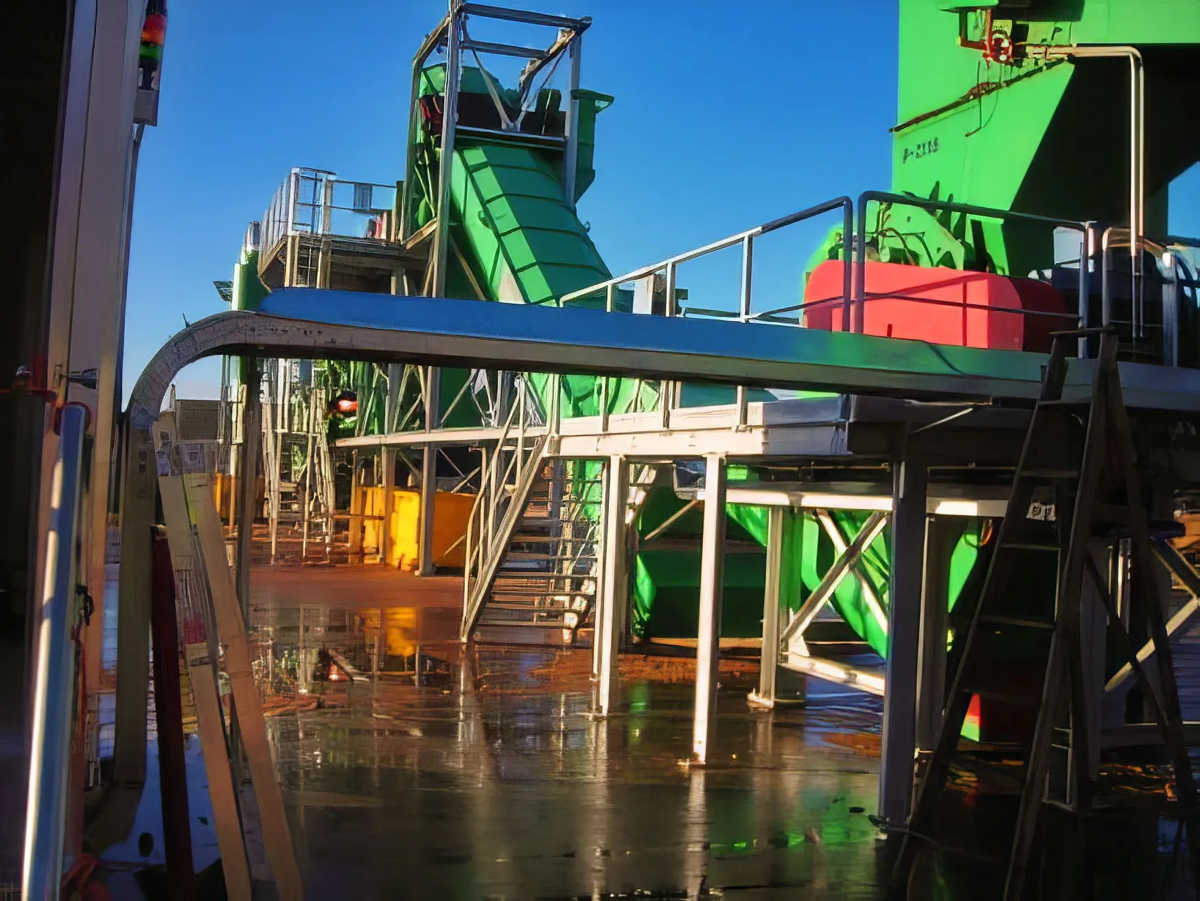 Wood recycling facility complete electrical installation by CPR Electrical for EMRC in Hazelmere Perth WA