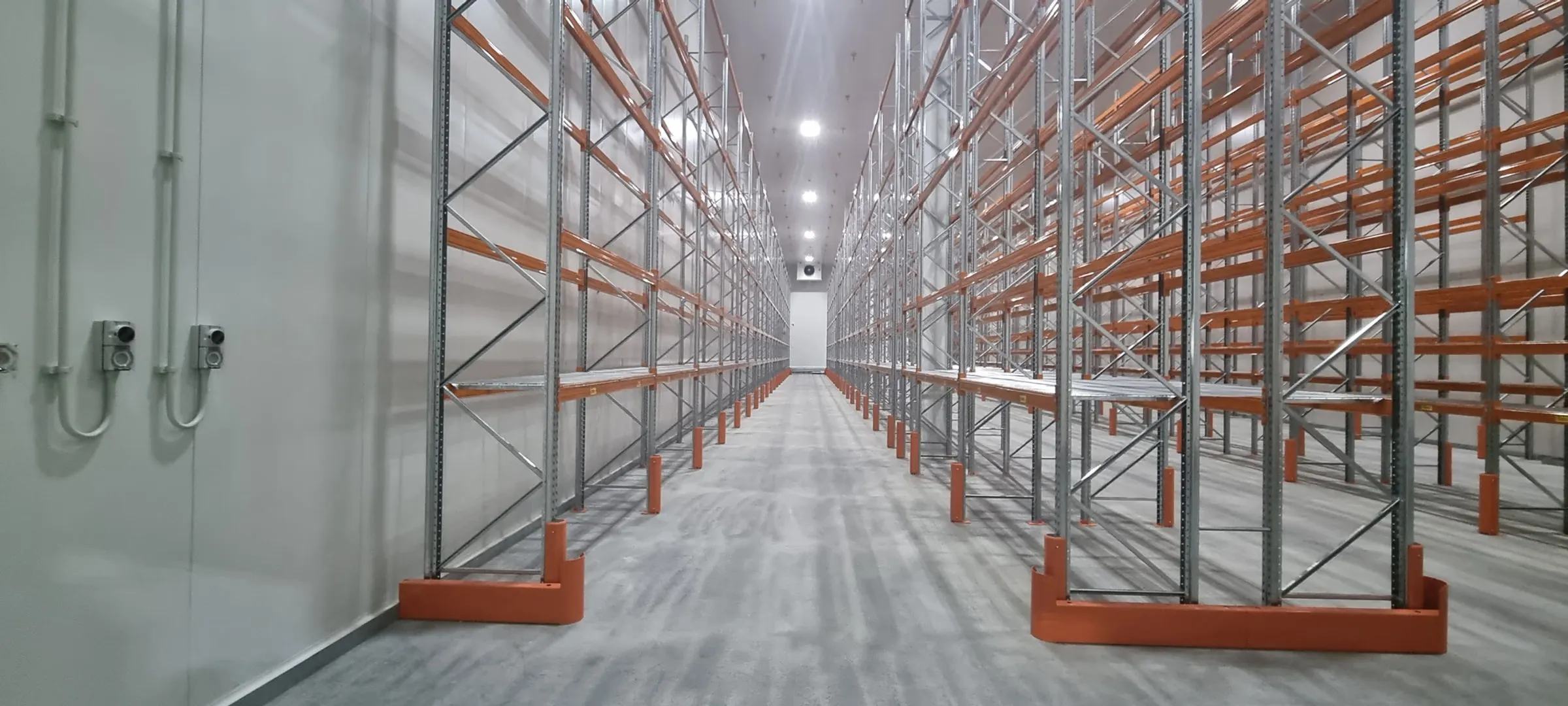 High-voltage electrical infrastructure installed at Bidfood Malaga cold storage warehouse