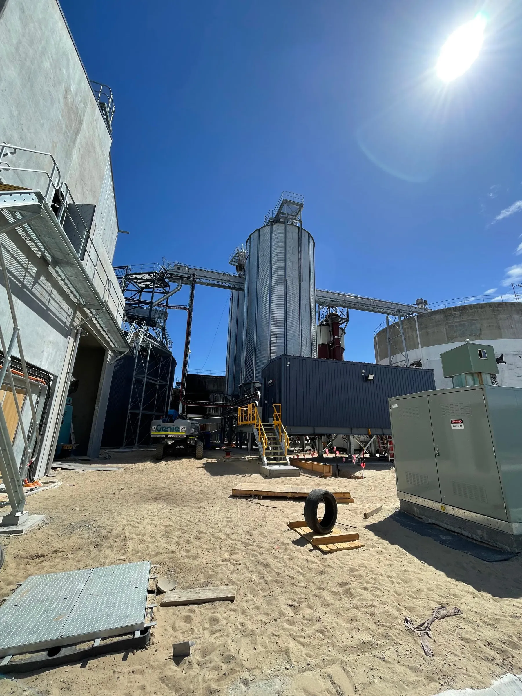 Industrial kiln electrical upgrade CPR Electrical BBM facility Perth
