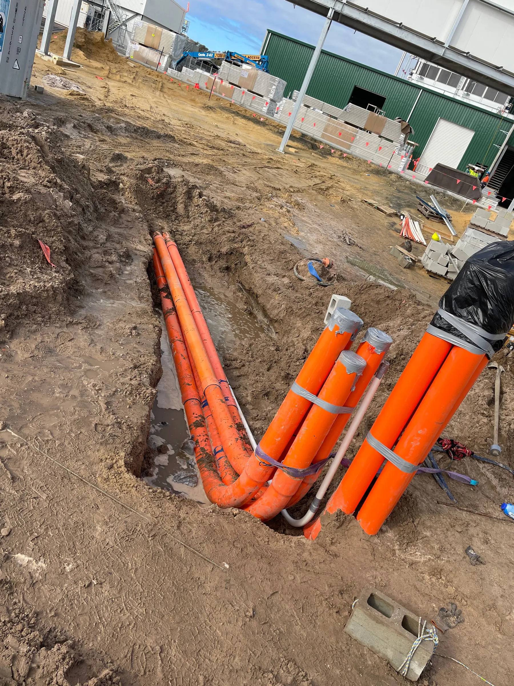 CPR Electrical cold storage extension electrical installation V&V Walsh Bunbury
