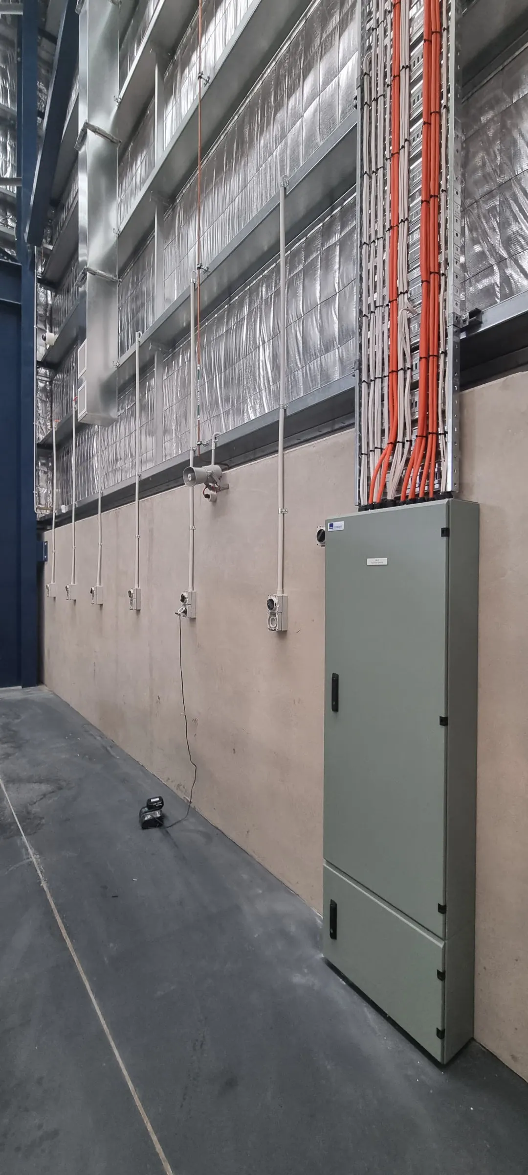 Cold storage warehouse electrical systems and power distribution Perth WA