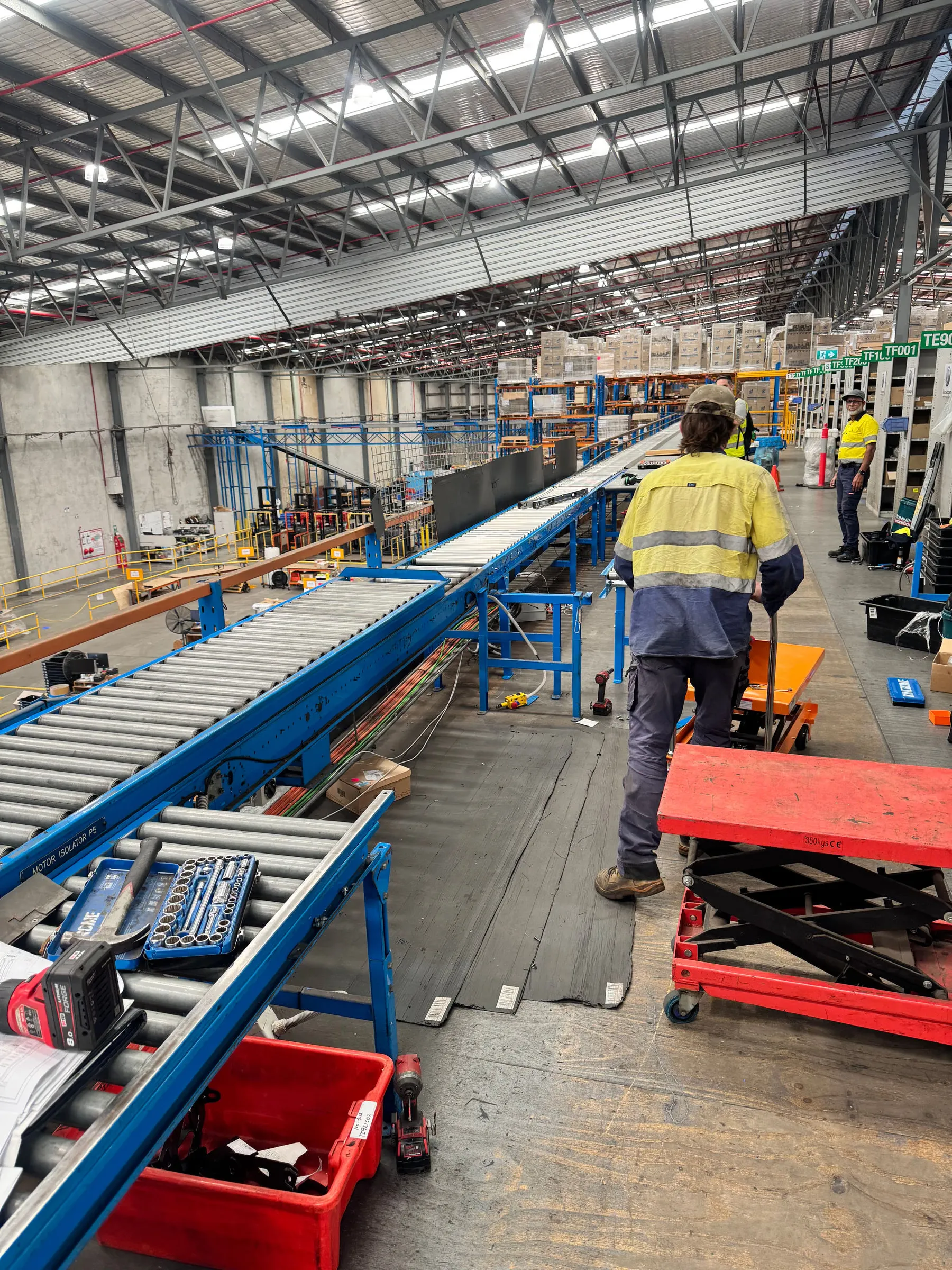 Dexion Amcap industrial controls system modernization Western Australia